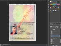 دانلود فایل فتوشاپ پاسپورت بریتانیایی