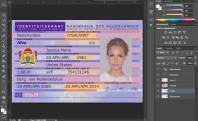 دانلود لایه باز id card یا کارت شهروندی هلند