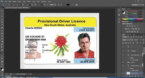 دانلود لایه باز گواهینامه رانندگی استرالیا